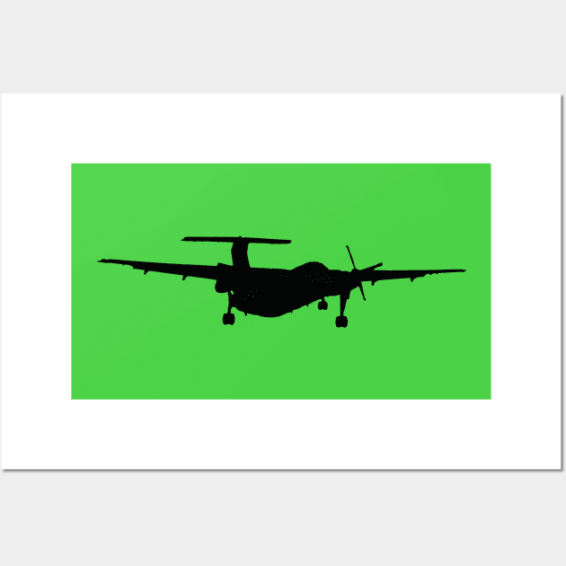 Dash 8 Wall Art by TheWingedLlama